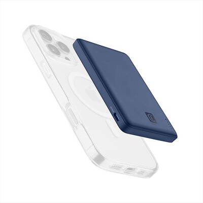CELLULARLINE - POWER BANK MAGSAFE 5000-Blu