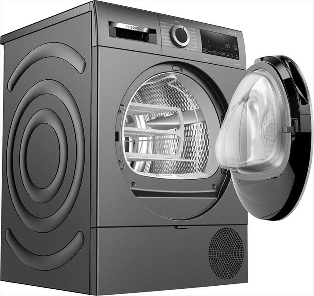"BOSCH - Asciugatrice WQG233DRIT 8 Kg Classe A+++-GRIGIA ANTRACITE"