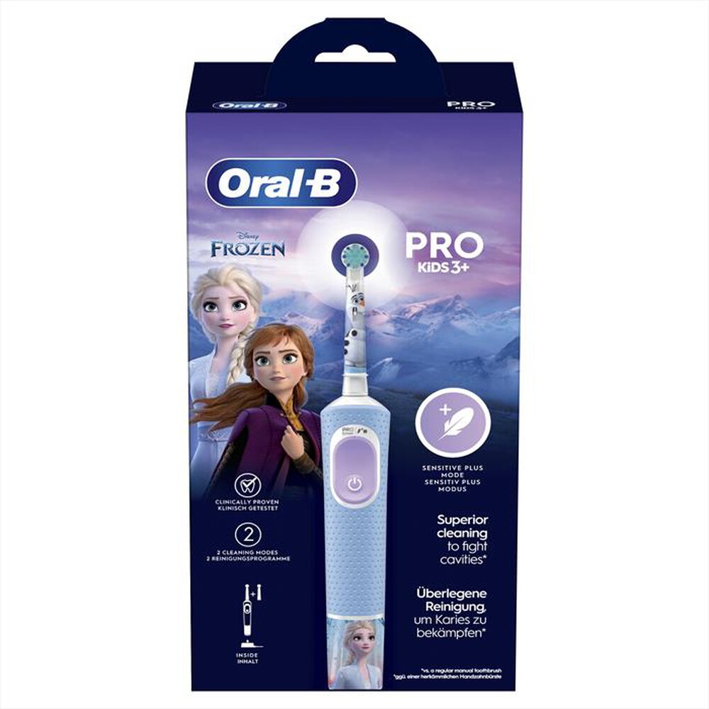 "ORAL-B - Spazzolino elettrico PRO KIDS-Azzurro"