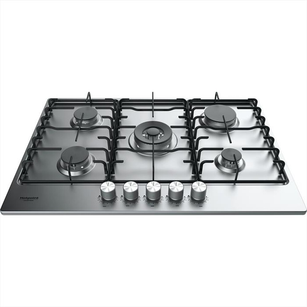 "HOTPOINT ARISTON - Piano cottura a gas PPH 75P D/IX HOB OA 5 fuochi"