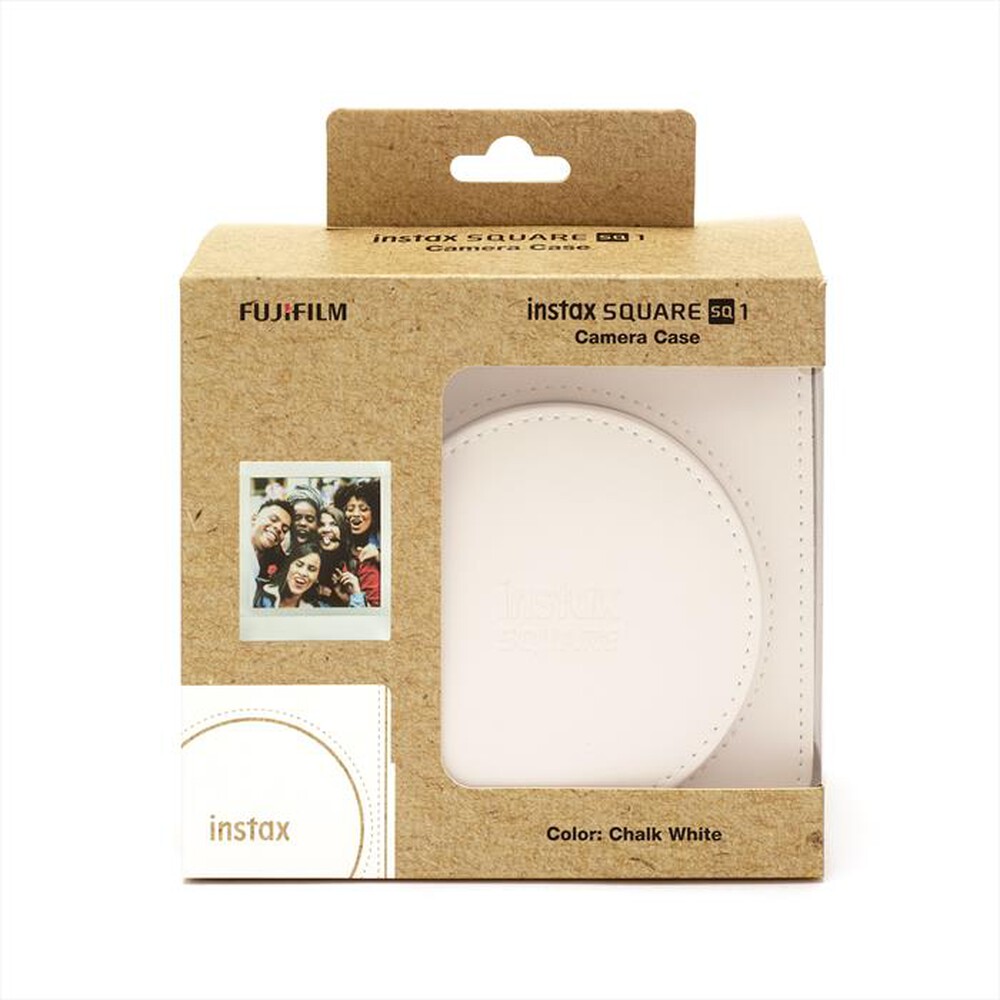 "FUJI - INSTAX SQ1 CAMERA CASE CHALK WHITE-White"