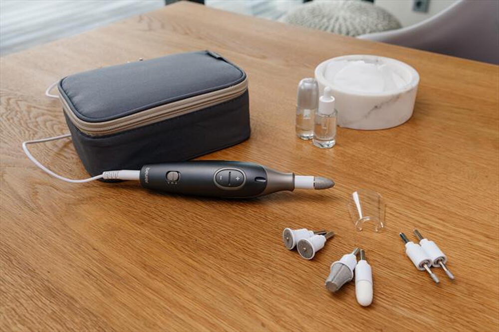 Immagine del prodotto BEURER - Set hi-tech per manicure e pedicure MP 1R SMOOTH+-Grigio