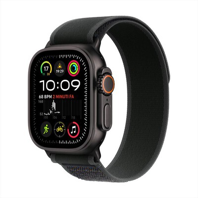 APPLE - Watch Ultra 2 GPS + Cellular 49mm Titanio-Nero - Trail Loop Nero - S/M