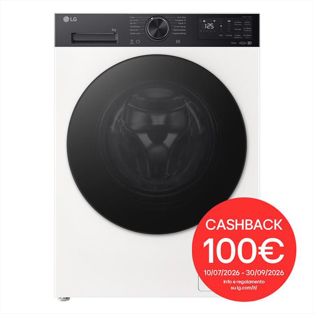 Immagine del prodotto LG - Lavatrice F4NX5011THB 11Kg Classe A-Bianco