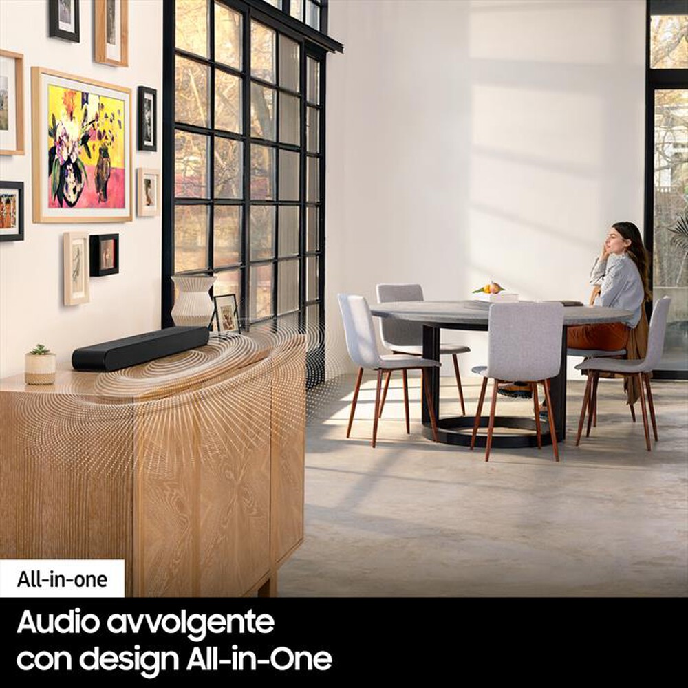 "SAMSUNG - Soundbar HW-S60B/ZF-Black"