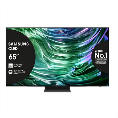 SAMSUNG - Smart TV OLED UHD 4K 65" QE65S90DATXZT-GRAPHITE BLACK
