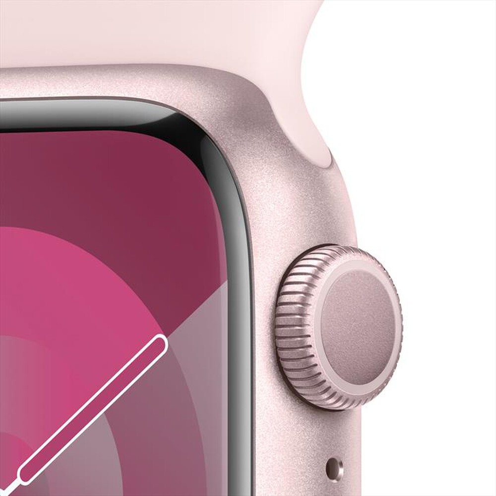 "APPLE - Watch Series 9 GPS Cassa 41mm - M/L-Rosa Confetto"