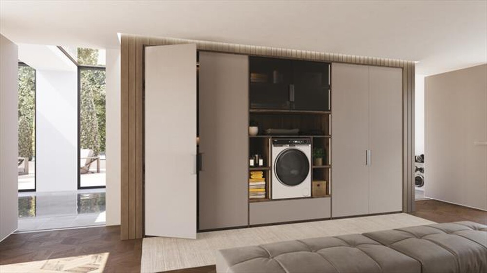 "HAIER - Lavasciuga HWD120-BD16397EUS 12/7 Kg Classe A-Bianco"