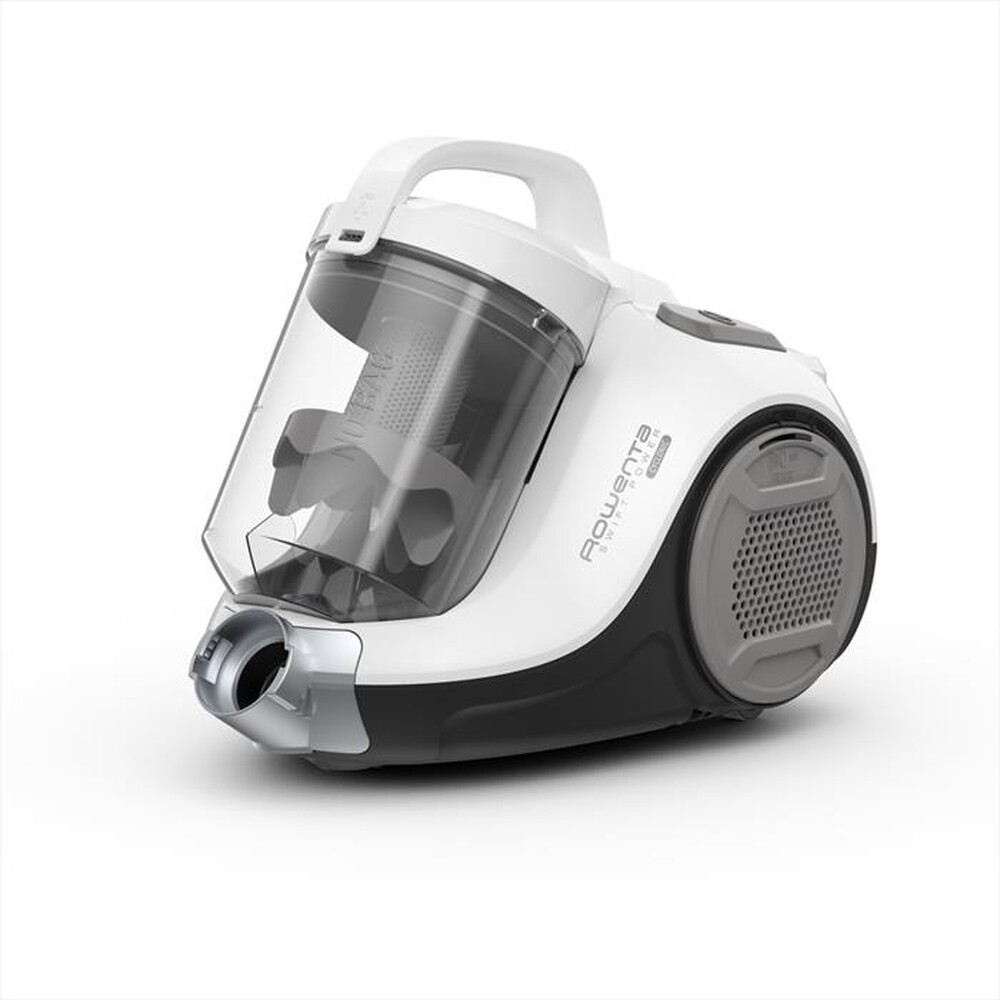 "ROWENTA - RO2957 Aspirapolvere a Traino-BIANCO NEVE / GRIS SOURIS"