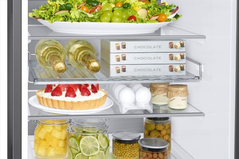 "SAMSUNG - Frigorifero combinato RB34T775CS9/EF Classe C-METAL INOX"