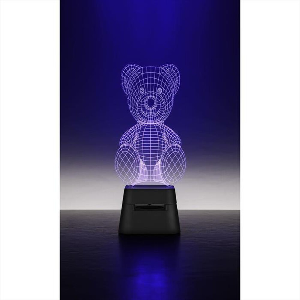 "CELLULARLINE - Speaker bluetooth led orsetto BTSPKACRYLIC1-Multicolore"