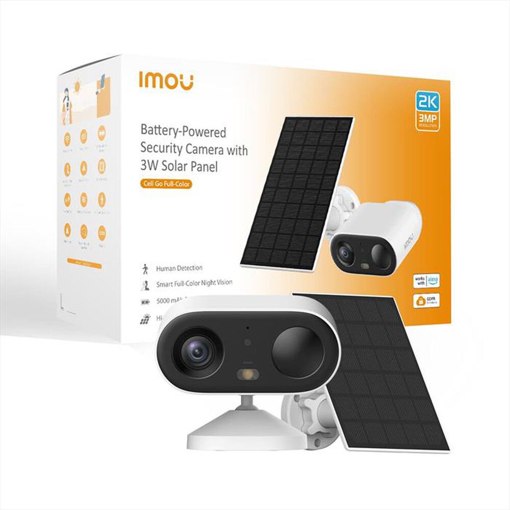 Immagine del prodotto IMOU - CELL GO FULL COLOR KIT-BIANCO