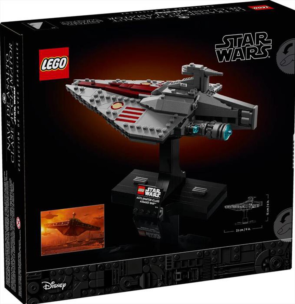 "LEGO - STAR WARS Nave d’assalto classe Acclamator-75404-Multicolore"