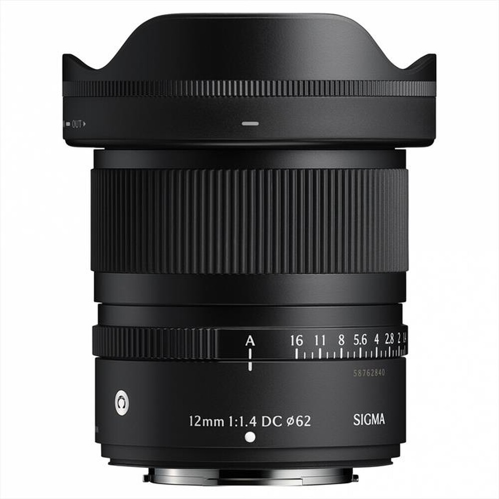 Immagine del prodotto SIGMA - 12/1.4 (C) DC FUJIFILM X-MOUNT-Nero