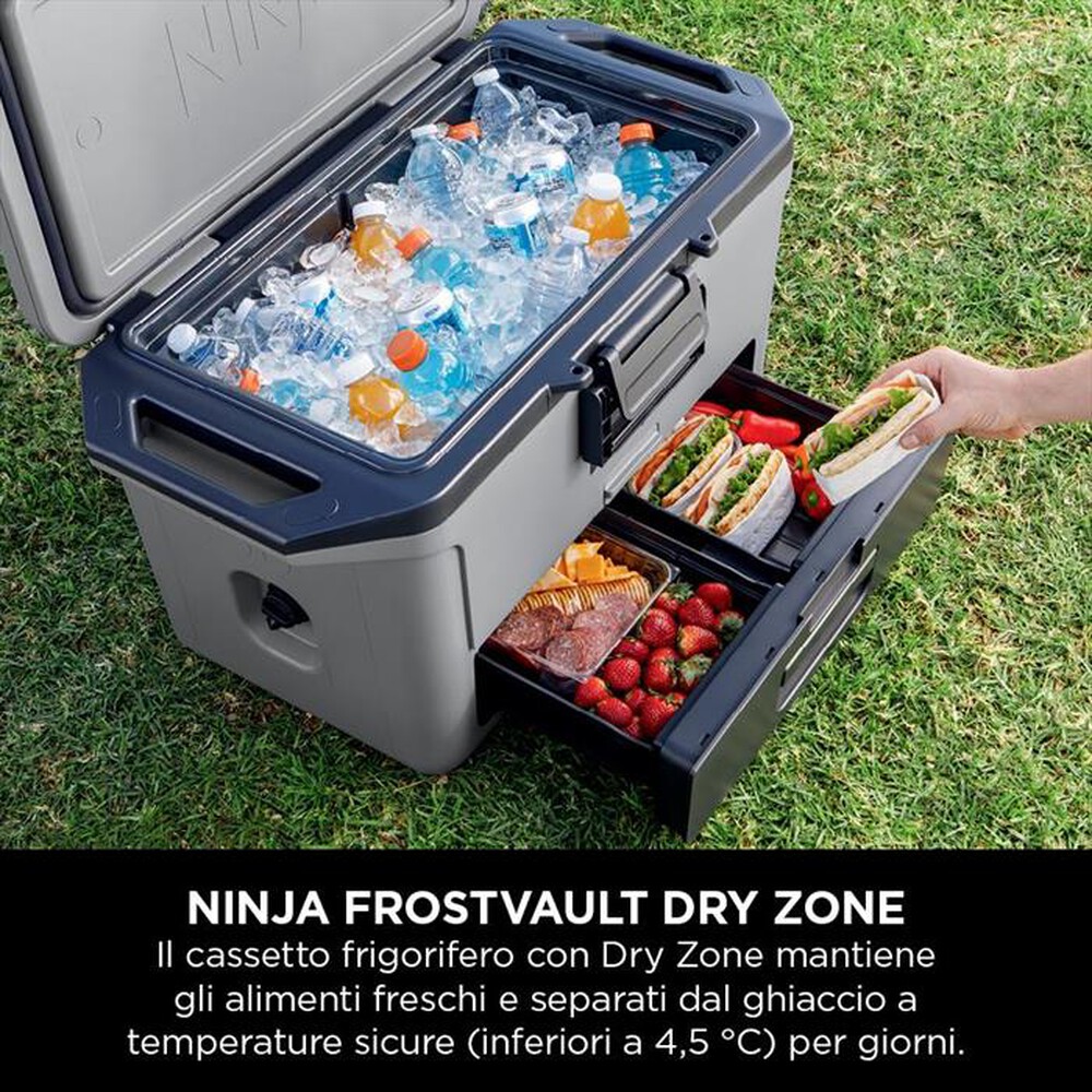 Immagine del prodotto NINJA - FRIGO PORTATILE FROSTVAULT 47LT-Grigio