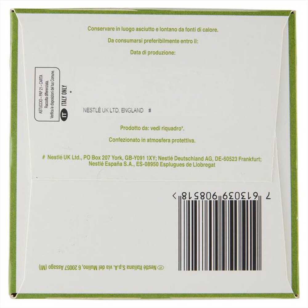 "NESCAFE' DOLCE GUSTO - Almond Macchiato 12 Caps-Verde"