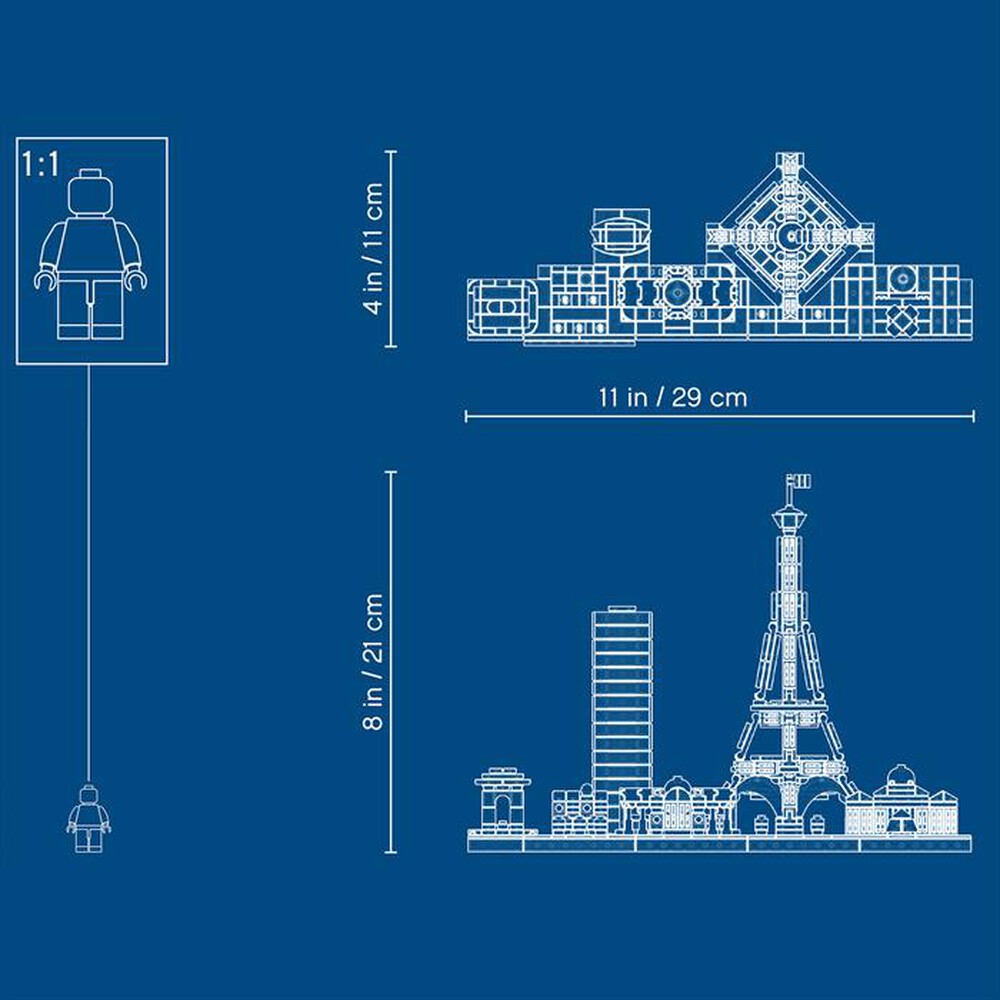 Immagine del prodotto LEGO - ARCHITECTURE Parigi 21044