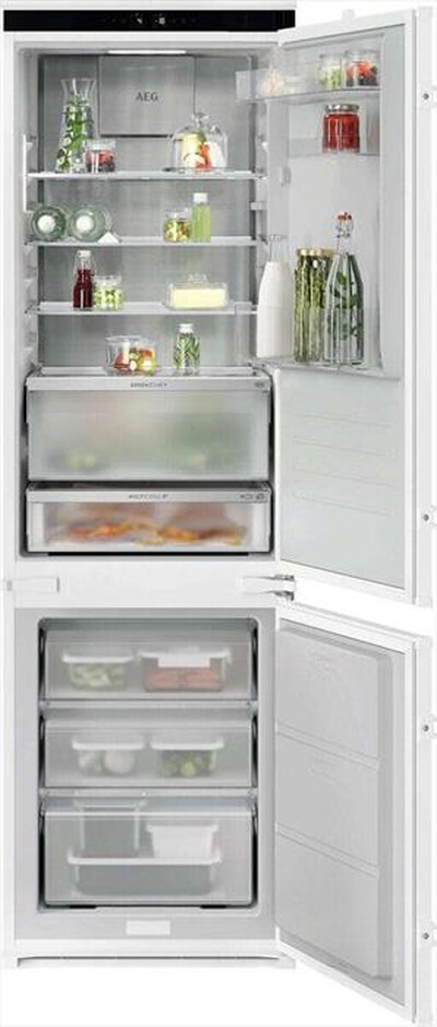 AEG - Frigorifero combinato TC9MS181BS  Classe B 250lt-Bianco