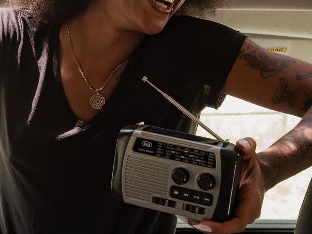 Immagine del prodotto TREVI - Radio portatile AM/FM RA 7F30 BT-Grigio