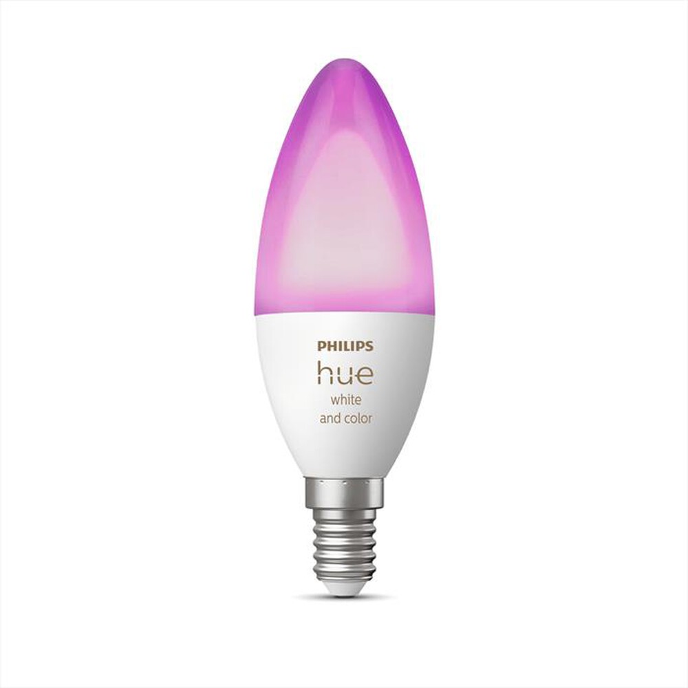 Immagine del prodotto PHILIPS - HUE WHITE AND COLOR AMBIANCE LAMPADINA E14 5.3W-Bianco