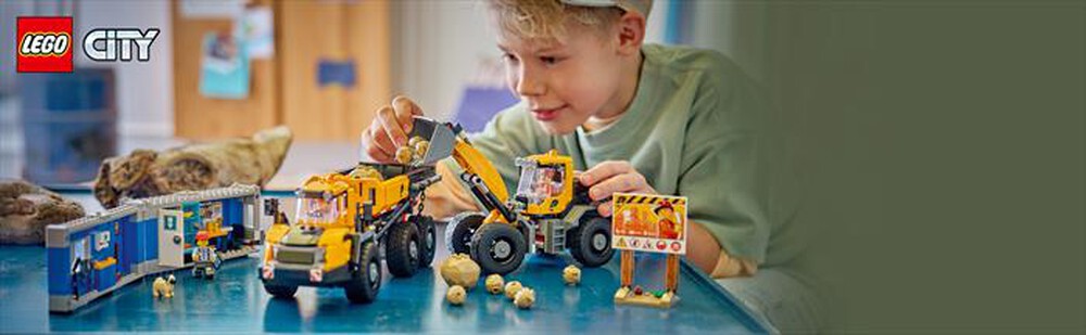Immagine del prodotto LEGO - CITY Camion ribaltabile e pala meccanica - 60494