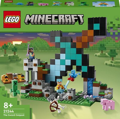 LEGO - MINECRAFT L&rsquo;avamposto della spada - 21244
