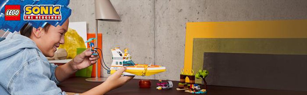 Immagine del prodotto LEGO - SONIC L&rsquo;aeroscafo delle avventure di Tails 76997