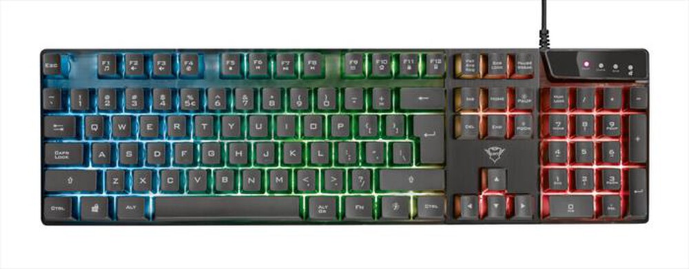 "TRUST - GXT835 AZOR GAMING KEYBOARD IT-Black/RGB"