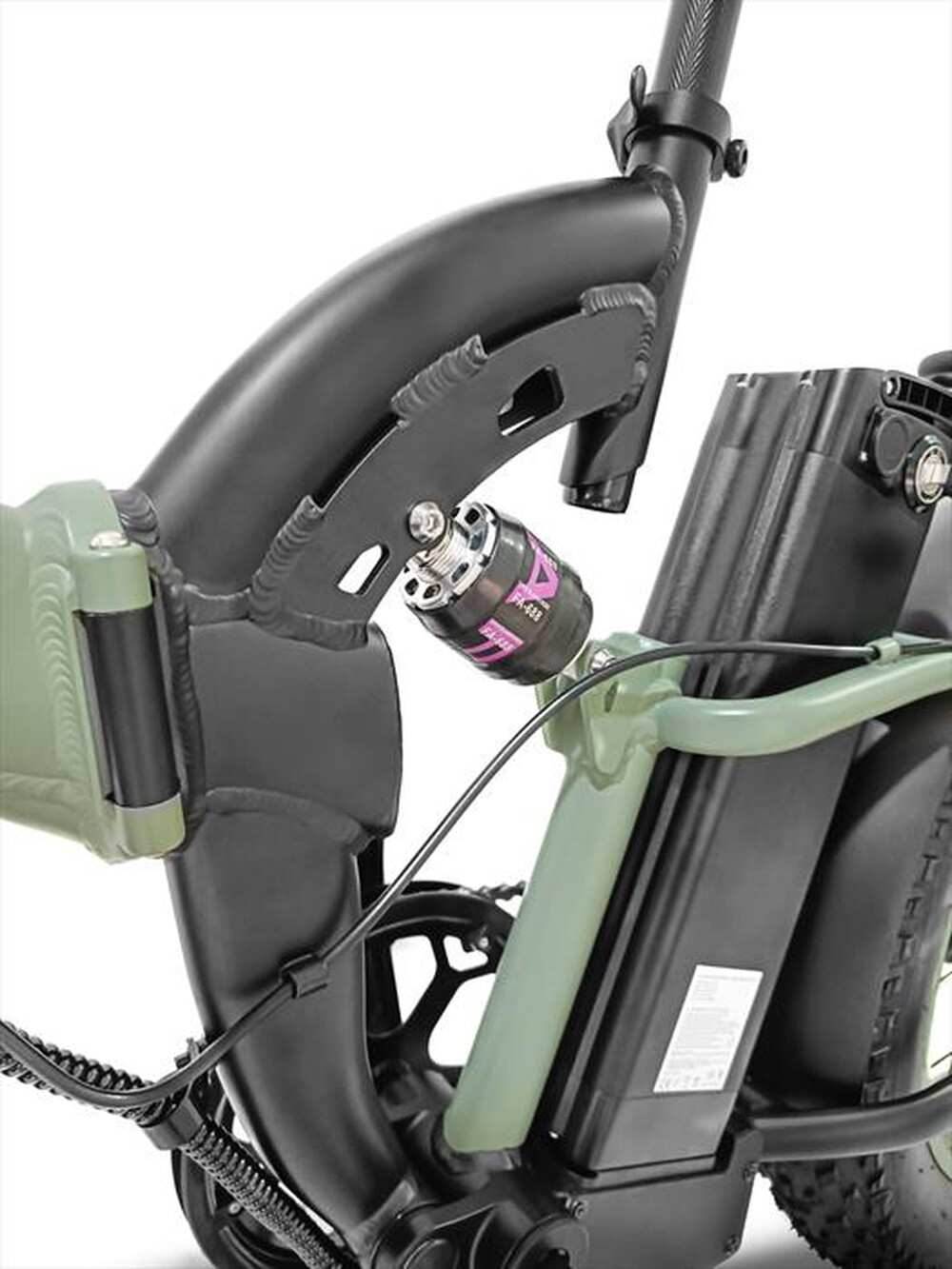 Immagine del prodotto ARGENTO - Fat bike BIMAX Y25-NERO/VERDE