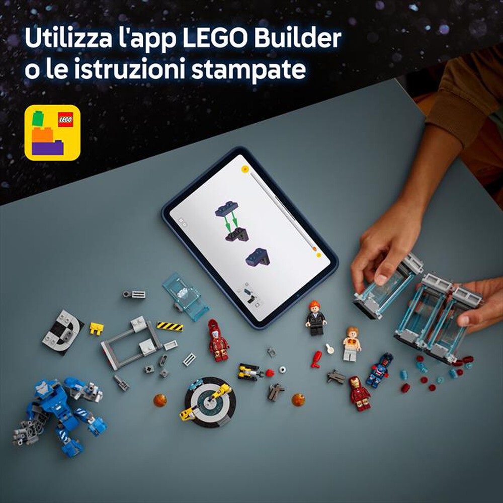 Immagine del prodotto LEGO - MARVEL Laboratorio Iron Man: Sala Armature 76315
