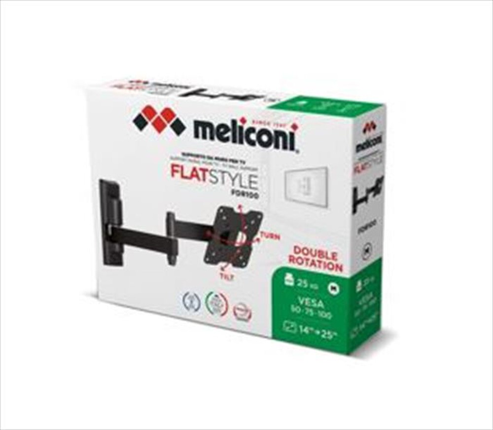 "MELICONI - Supporto TV 580460-Nero"