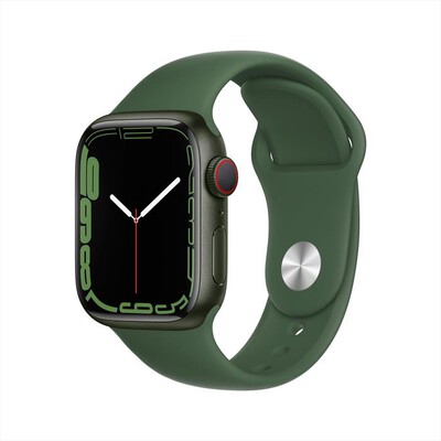 APPLE - Apple Watch Series 7 GPS+Cellular 41mm Alluminio-Cinturino Sport Verde
