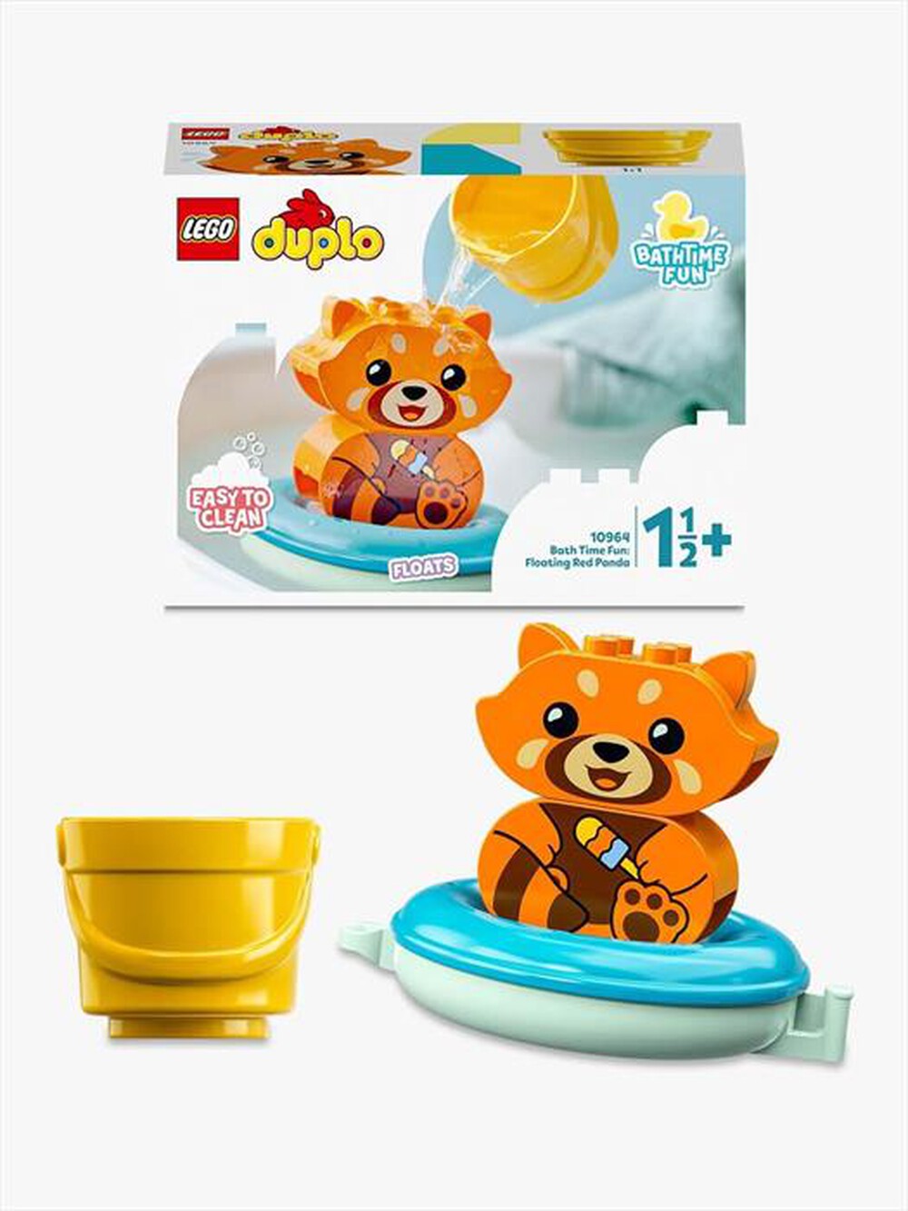 Immagine del prodotto LEGO - DUPLO ORA DEL BAGNETTO: PANDA ROSSO - 10964