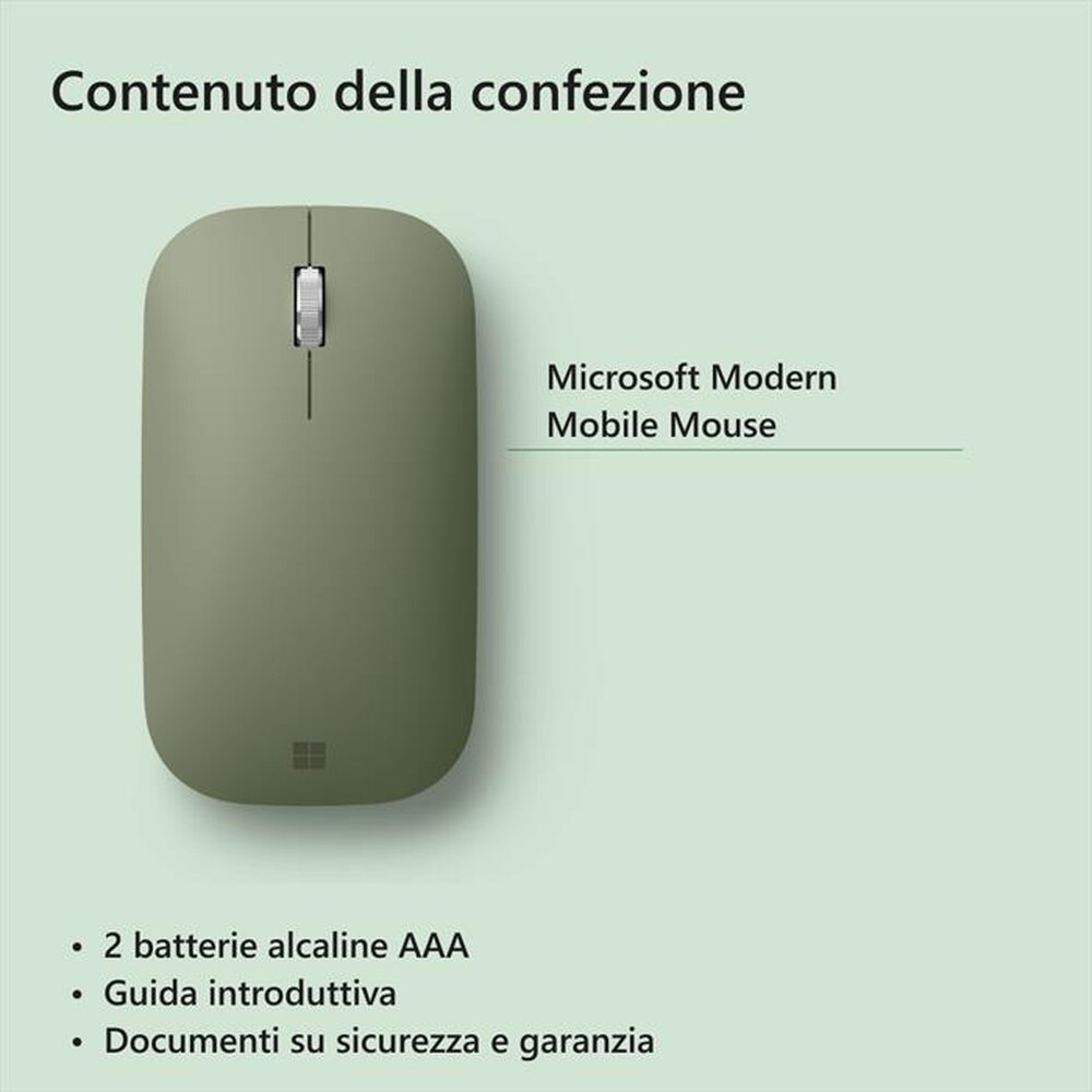 "MICROSOFT - Mouse MODERN MOBILE-Foresta"
