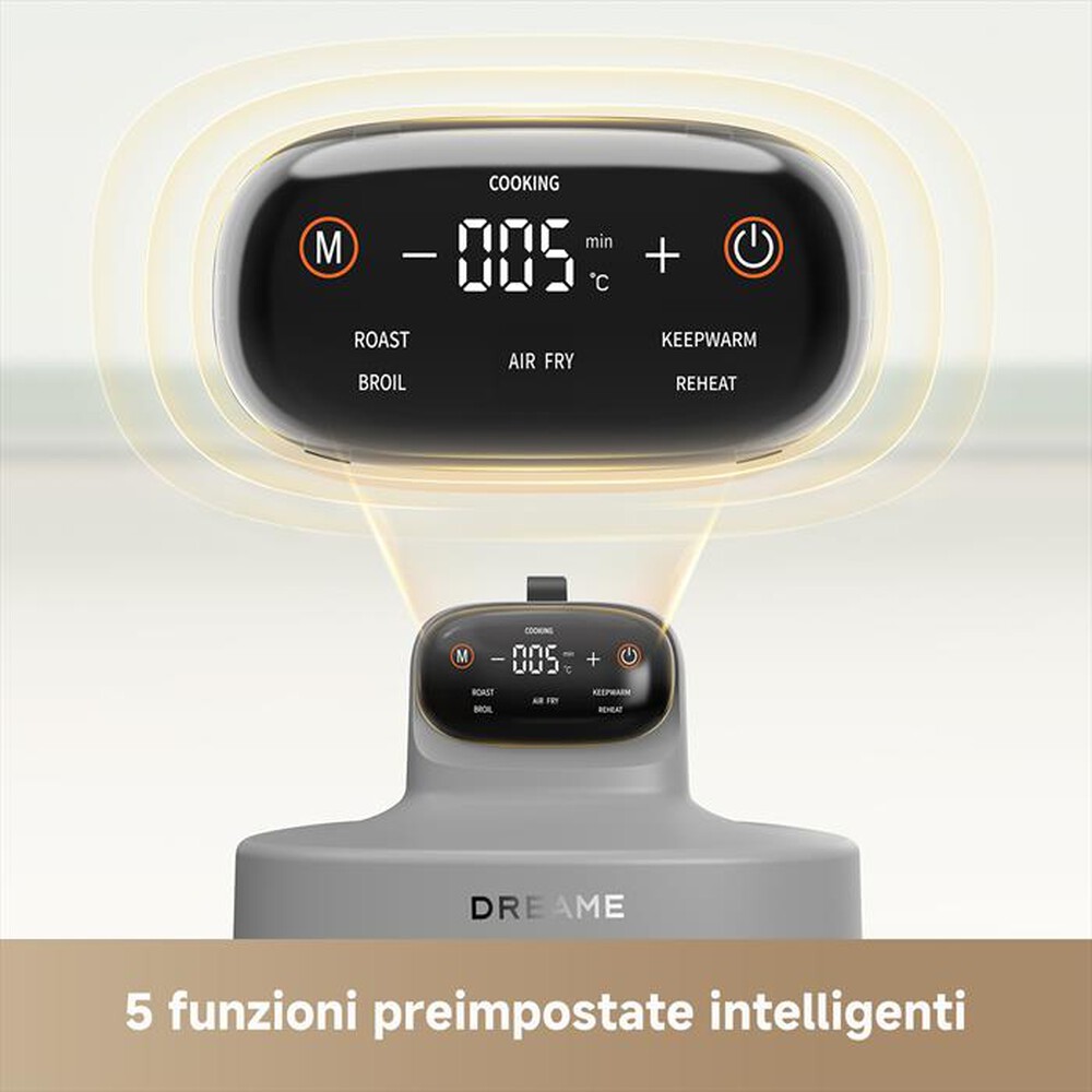 Immagine del prodotto DREAME - Friggitrice ad aria TASTI AIRF-Grigio