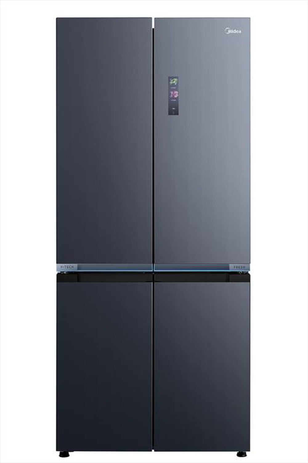 Immagine del prodotto MIDEA - Frigorifero 4 porte MDRM706BIE70 Classe E 515 lt-Vetro, Grigio