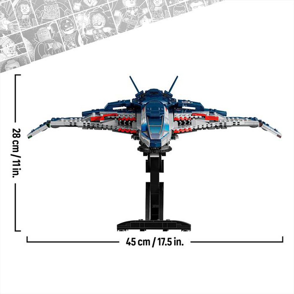 Immagine del prodotto LEGO - SUPER HEROES Quinjet Avengers: Age of Ultron 76325