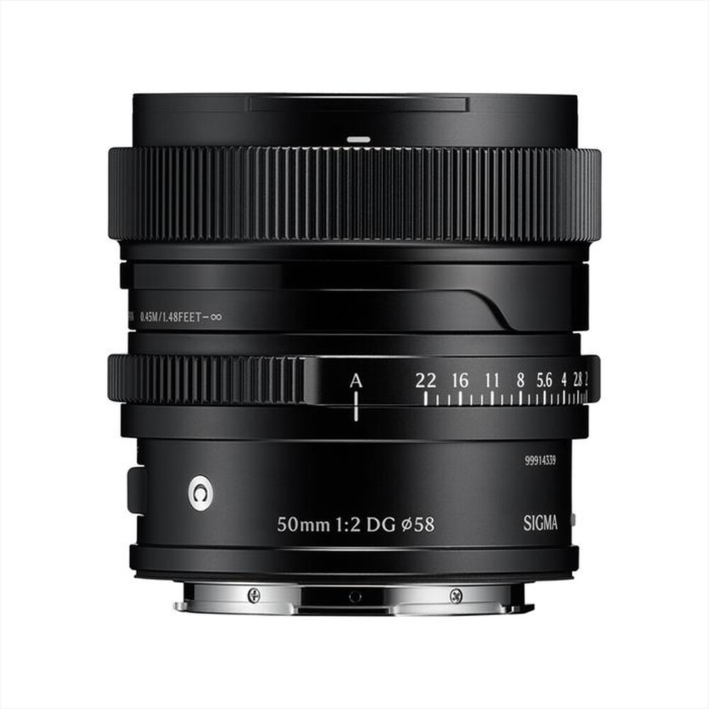 Immagine del prodotto SIGMA - Obiettivo Fisso 50/2 (C) DG BLACK ATT SONY L-MOUNT-Nero