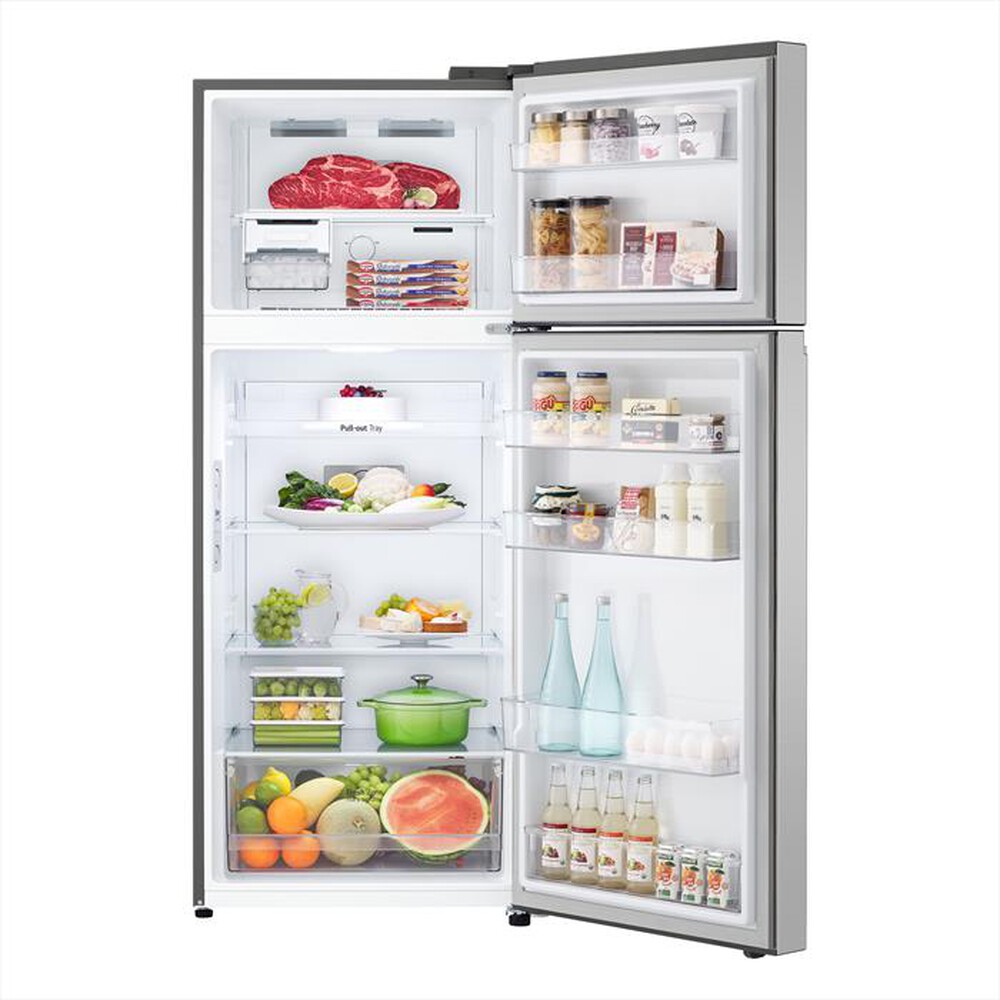 "LG - Frigorifero 2 porte GTBV36PZGKD Classe E 395L-Stainless steel"