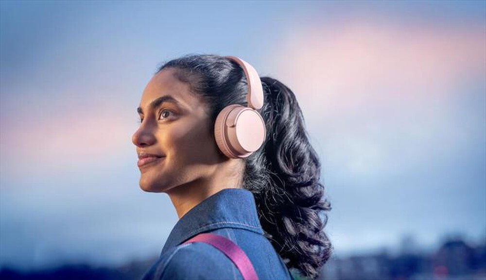 "PHILIPS - Cuffie a padiglione chiuso TAH4209PK/00-Pink"