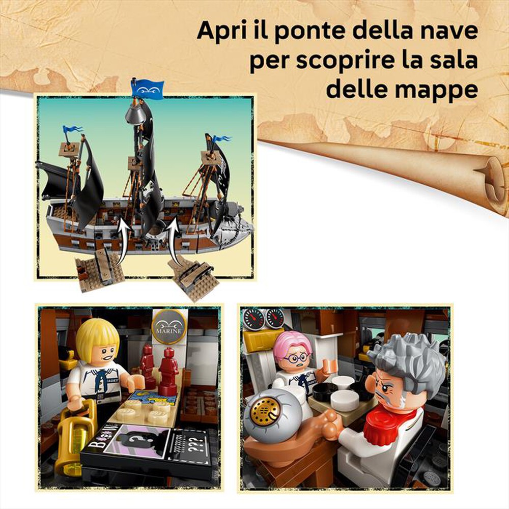 Immagine del prodotto LEGO - ONE PIECE La nave da guerra di Garp - 75646-Multicolore