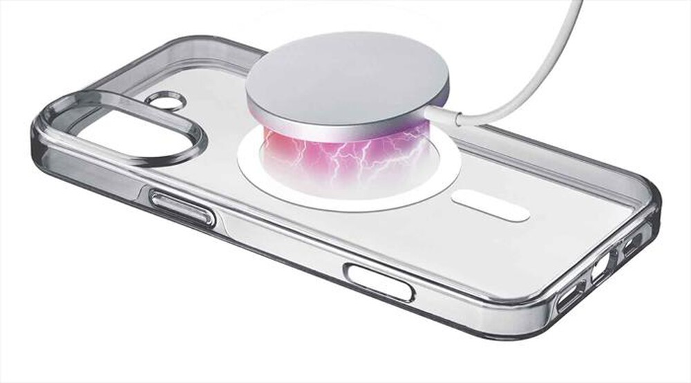 Immagine del prodotto CELLULARLINE - Cover case GLOSS MAG per iPhone16 Plus-Transparent