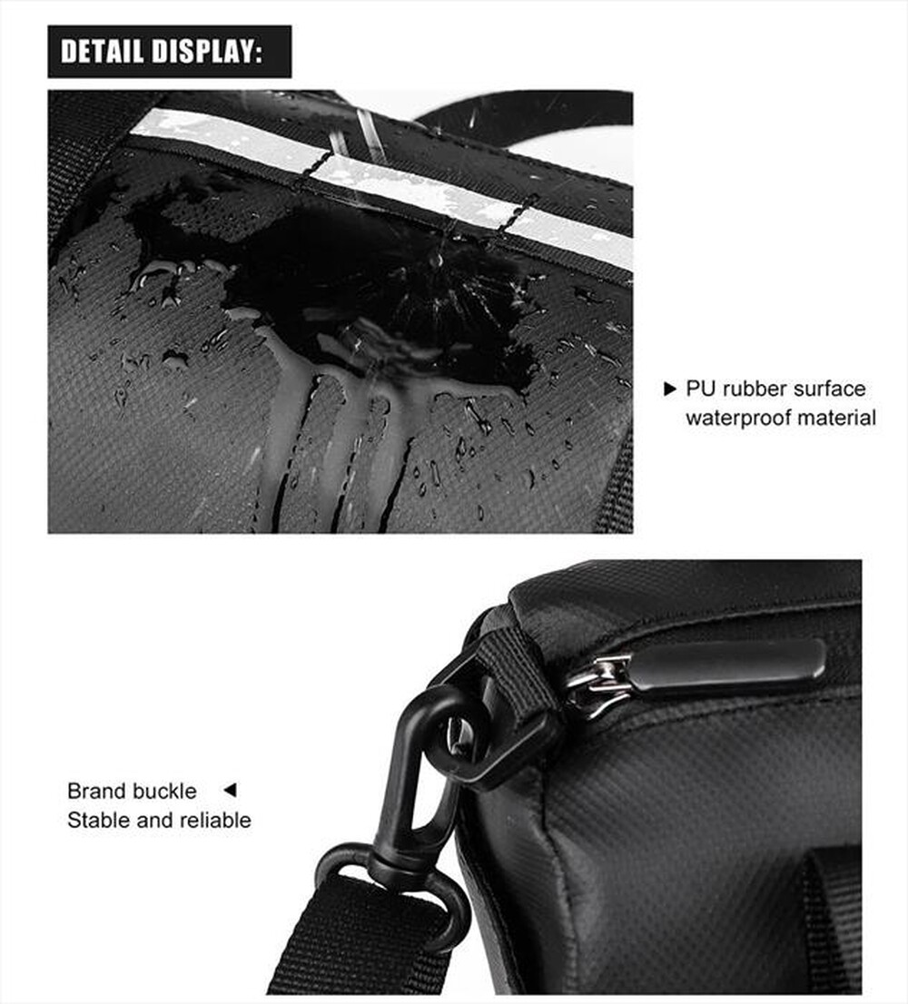Immagine del prodotto MOMODESIGN - Borsa impermeabile HB21 per manubrio-tessuto impermeabile