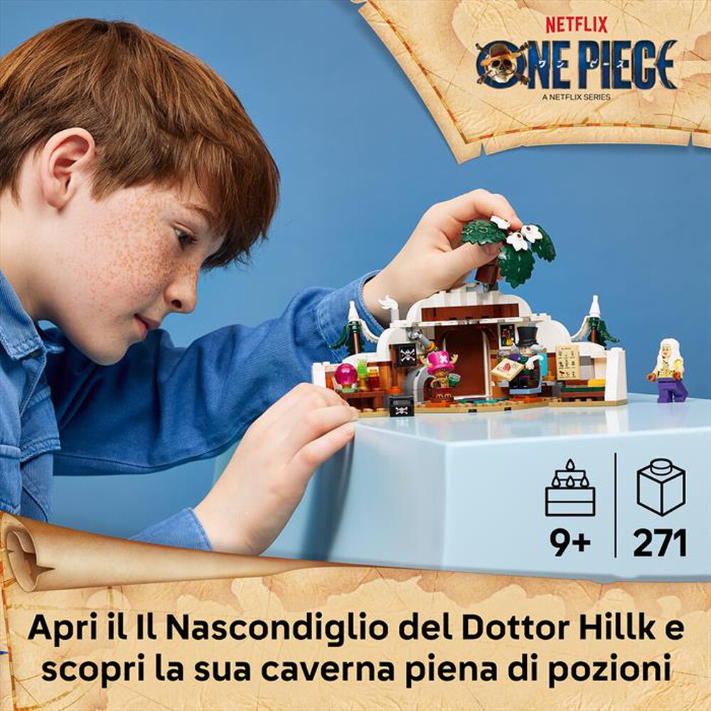 Immagine del prodotto LEGO - ONE PIECE Il nascondiglio del Dottor Hillk - 75641