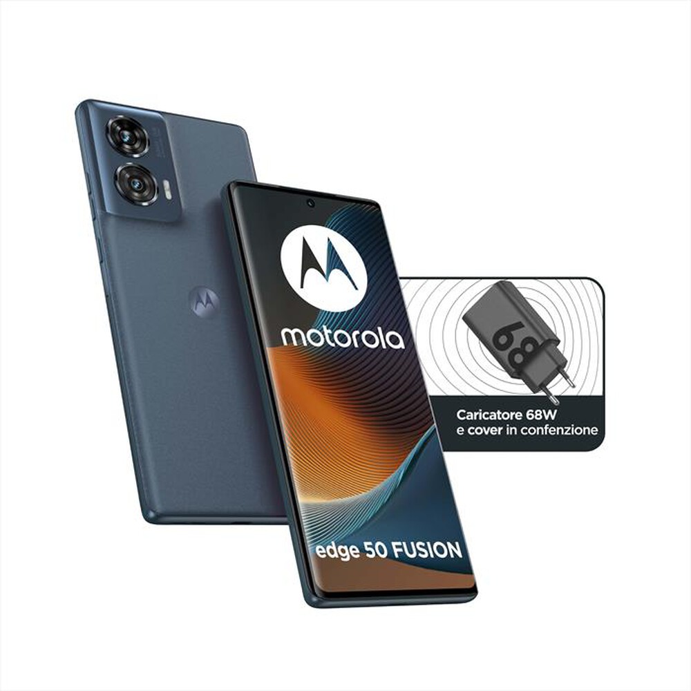 "MOTOROLA - Smartphone EDGE 50 FUSION-Forest Blue"