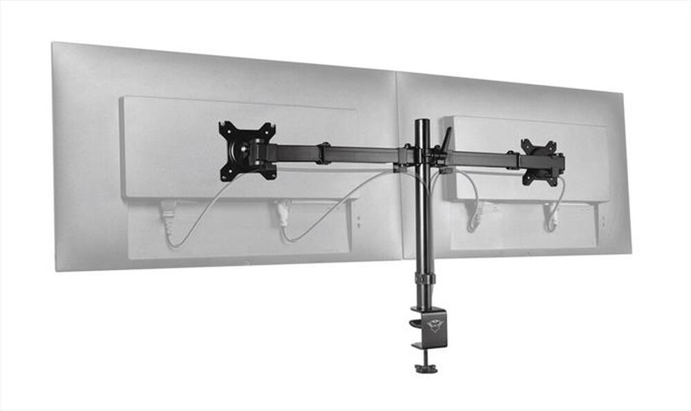 "TRUST - GXT1120 MARA DUAL MONITOR ARM-Black"