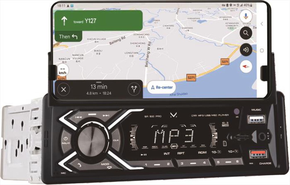 Immagine del prodotto MAJESTIC - Car stereo SA 500 PRO-NERO