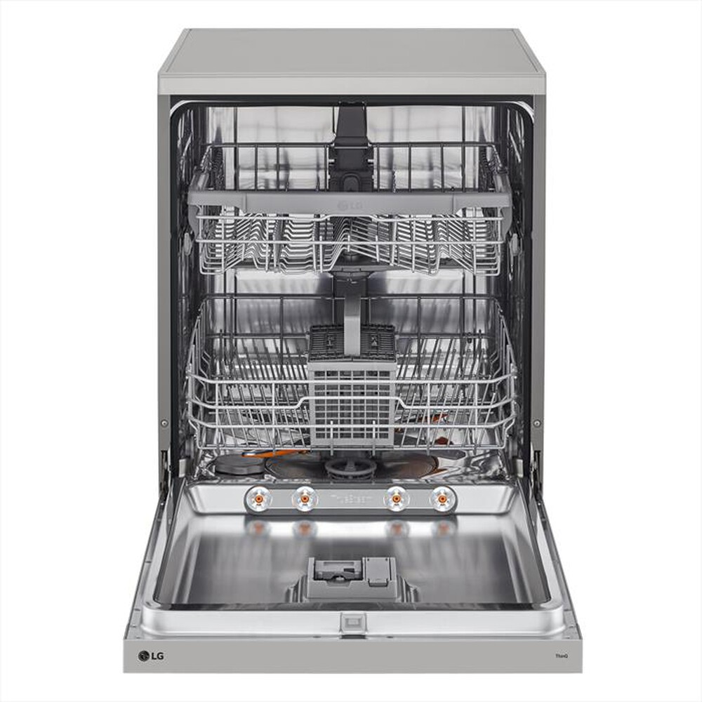 "LG - Lavastoviglie QUADWASH DF242FPS Classe D 14 copert-Platinum Silver"