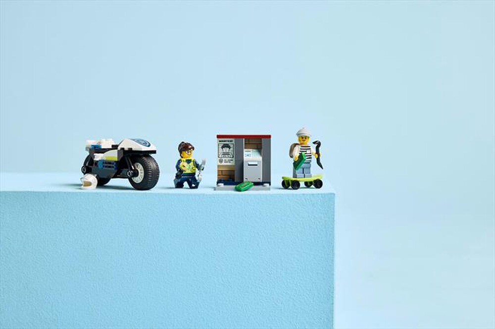 "LEGO - CITY Inseguimento della moto della Polizia - 60455"