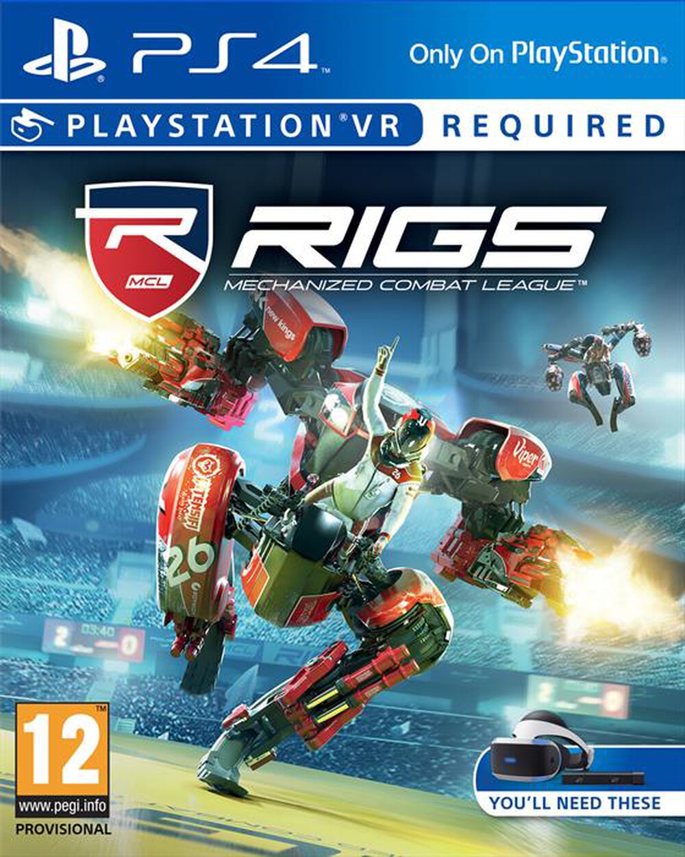 "SONY COMPUTER - Rigs Mechanized Combat - Playstation VR"